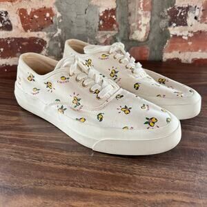 Maison Kitsune Limone All Over Print Sneakers Size 41 US 9